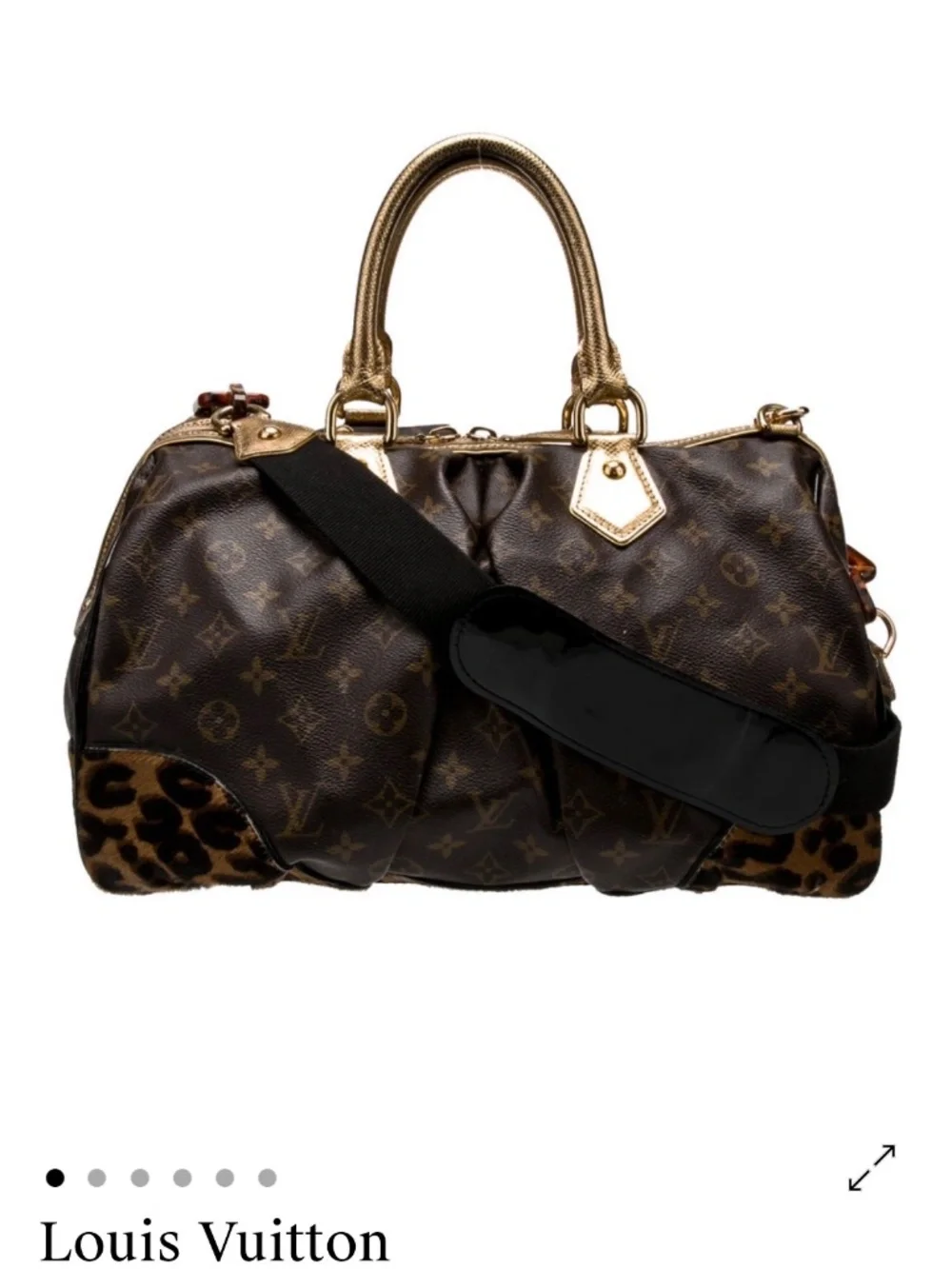 Stephen Sprouse Leopard  Speedy 30 ( Authentic)